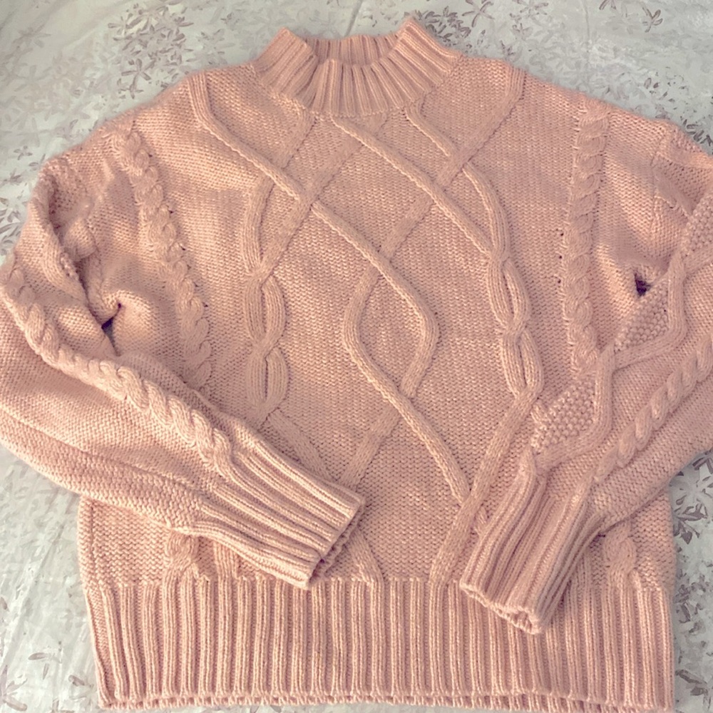 GAP | Mock Turtleneck Cable Knit Sweater